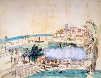 Antibes, le chemin de fer - Raoul Dufy