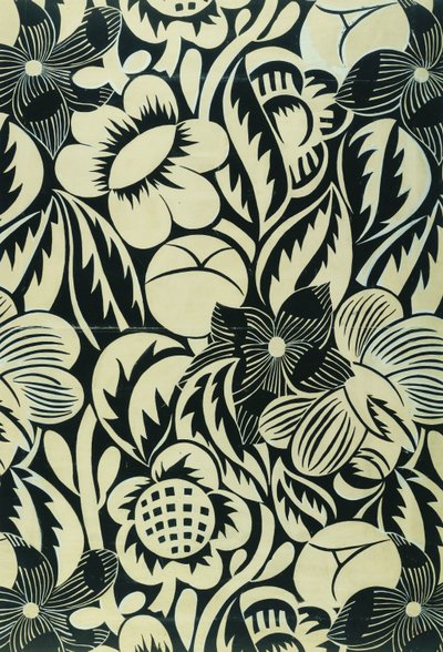 Black and White Flowers; Les Fleurs Noires et Blanches - Raoul Dufy