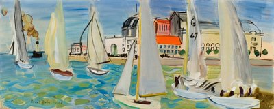 Bateaux au Havre - Raoul Dufy