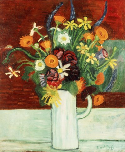 Bouquet of Flowers in a Vase; Bouquet de Fleurs dans un Vase - Raoul Dufy