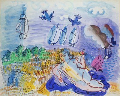 Cérès au bord de la mer - Raoul Dufy