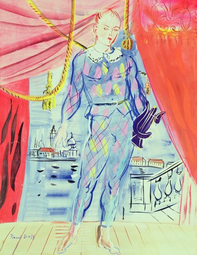 Arlequin à la lyre - Raoul Dufy