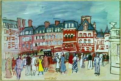 Houses In Trouville - Raoul Dufy