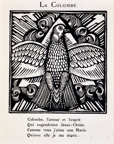 La colombe - in “Le Bestiaire ou cortège d