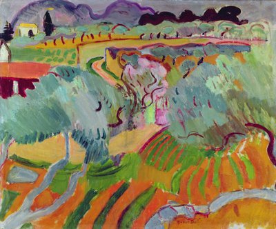 Paysage en Provence - Raoul Dufy