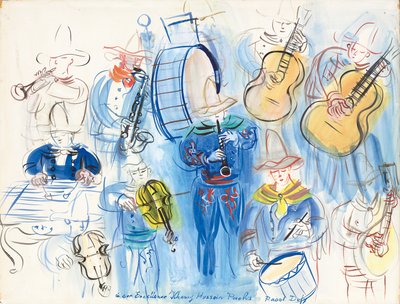 Mexican Concert; Le concert mexicain - Raoul Dufy