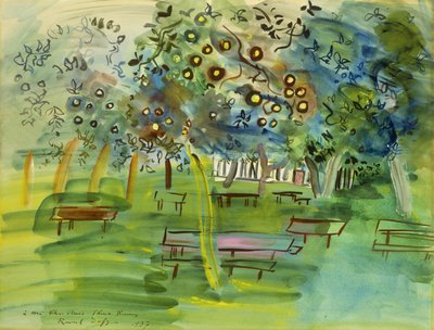 Orchard in Normandy ; Verger en Normandie - Raoul Dufy