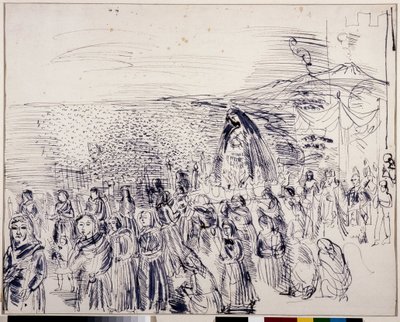 Procession à Naples - Raoul Dufy