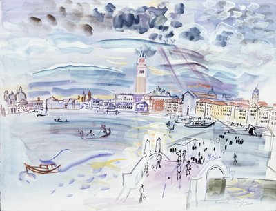 Riva degli Schiavoni, Venise - Raoul Dufy