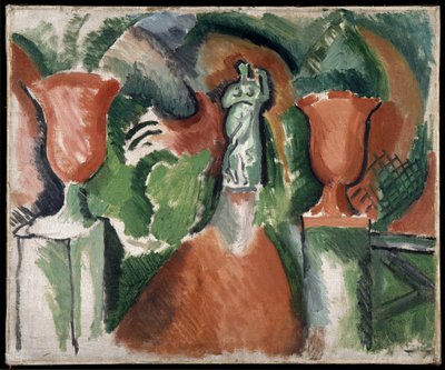 Statue aux deux vases rouges - Raoul Dufy
