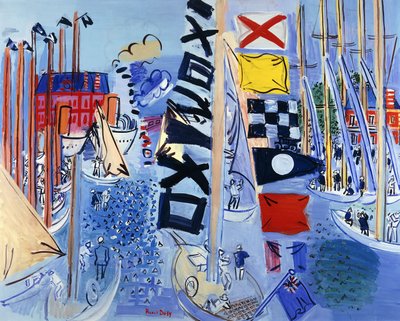 The Basin ; Le Bassin - Raoul Dufy