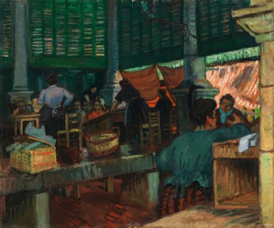 Le marché aux poissons, Marseille - Raoul Dufy