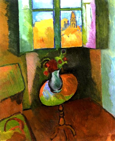 La Table Ronde, rue Seguier - Raoul Dufy