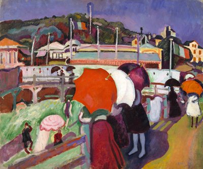 Les trois parapluies - Raoul Dufy