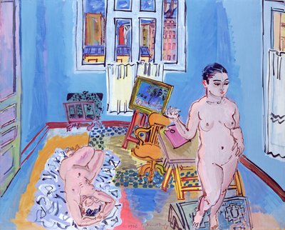 Les deux modèles - Raoul Dufy