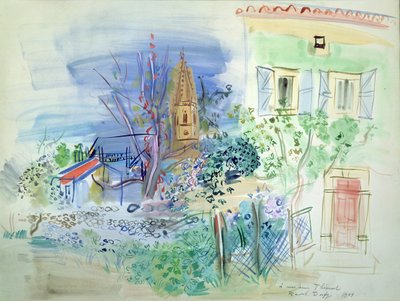 Vue de Perpignan - Raoul Dufy