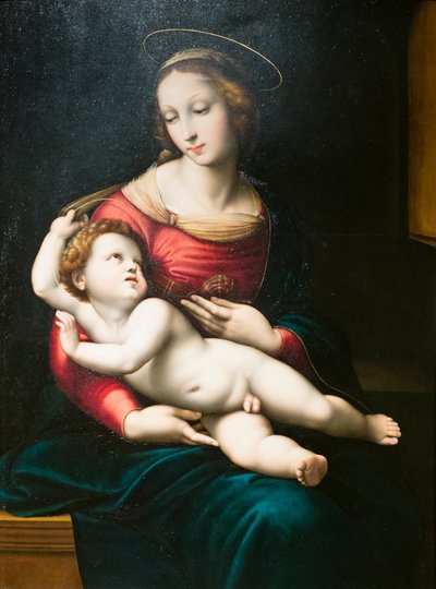 Vierge avec Enfant - Raphael (1483 1520) (after)