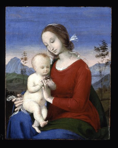 Madone et enfant avec un oiseau - Raphael (1483 1520)