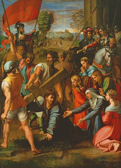 La Chute sur le chemin du Calvaire - Raphael
