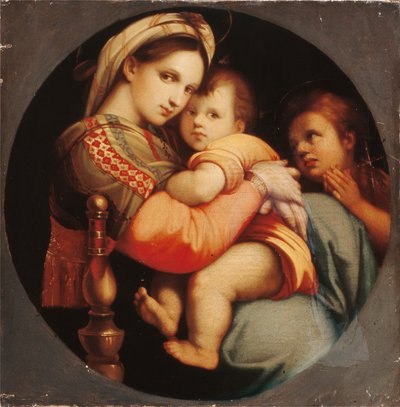 Madonna della Sedia - Raphael (1483 1520) (after)