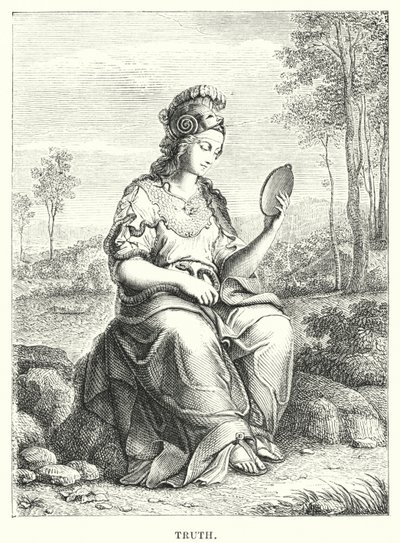 Vérité (gravure) - after Raphael