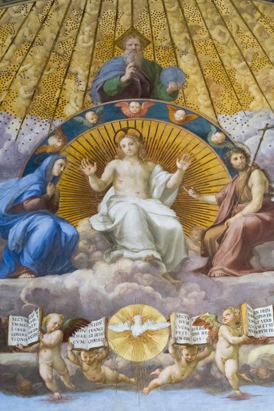 Dispute du Saint-Sacrement, (détail) - Raphael (1483 1520)