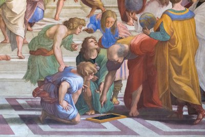 Euclide ou Archimède : (détail) de l