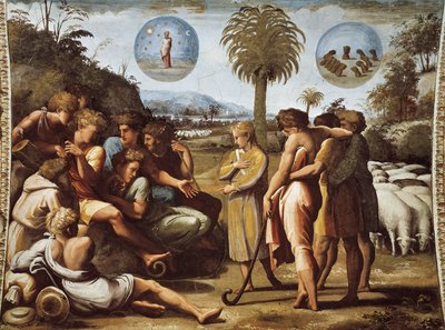 Joseph explique ses rêves à ses frères - Raphael