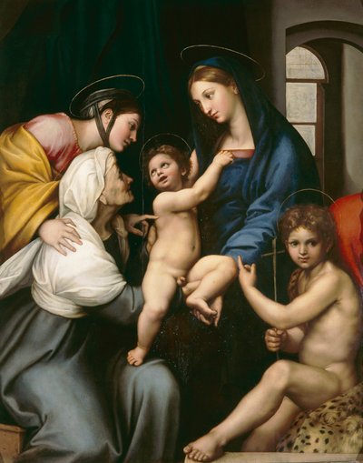 Madone du Voile, vers 1514 - Raphael