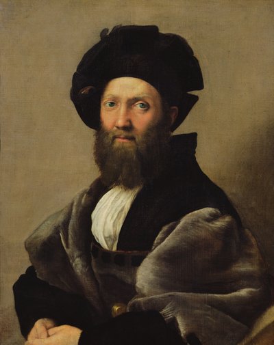 Portrait de Baldassare Castiglione (1478-1529) avant 1516 - Raphael