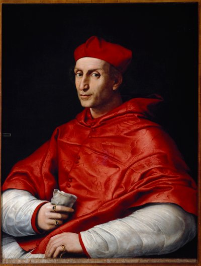 Portrait de Bernardo Dovizi da Bibbiena - Raphael