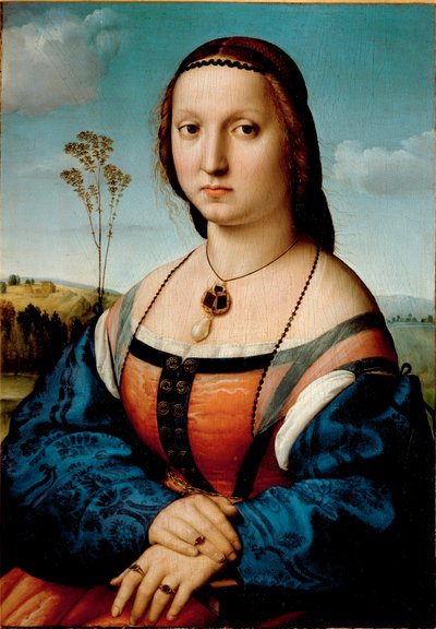 Portrait de Maddalena Doni - Raphael
