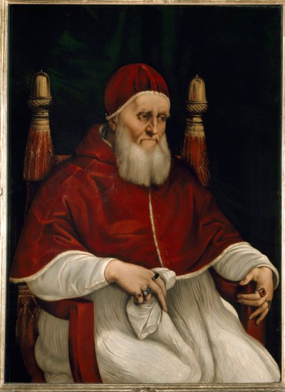 Portrait du pape Jules II - Raphael