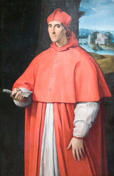 Portrait du cardinal Alessandro Farnese - Raphael (1483 1520)