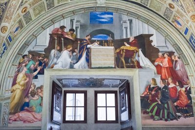 La Messe à Bolsena, salle d