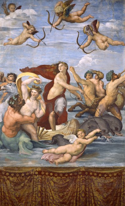 Triomphe de Galatée, vers 1511 - Raphael