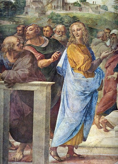 Disputa. (détail) - Raffaello Sanzio Raphael