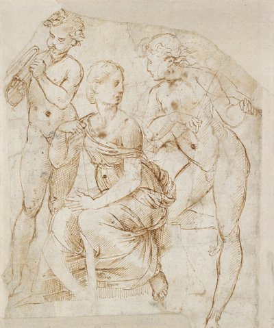 Groupe de musiciens, début du 16ème siècle - Raphael