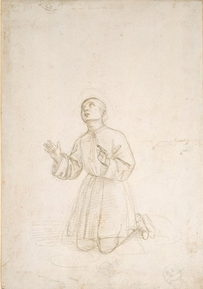 Figure agenouillée d