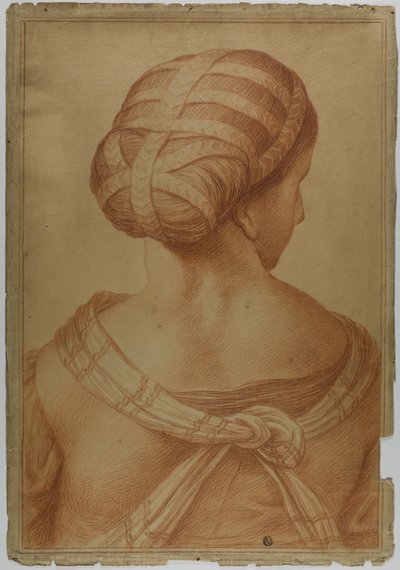 Muse vue de dos - Raphael