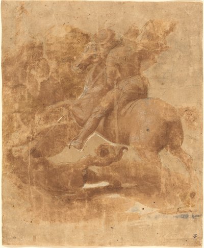 Saint Georges et le Dragon - Raphael