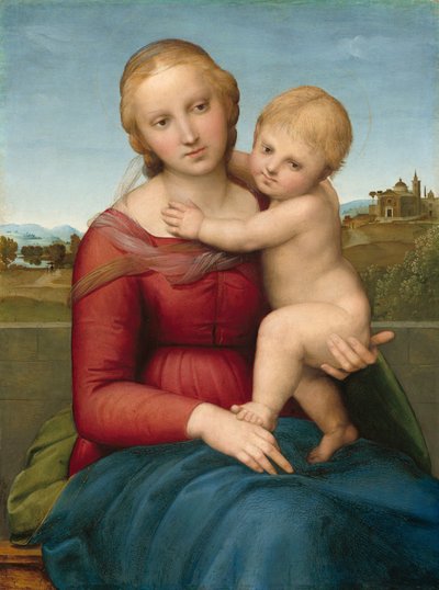 La Petite Madone Cowper, c. 1505 - Raphael