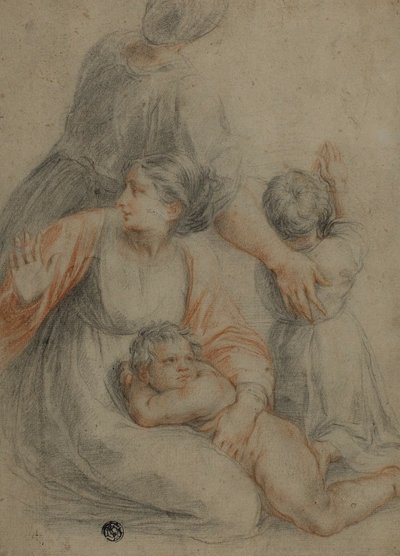 Femme et enfants - Raphael