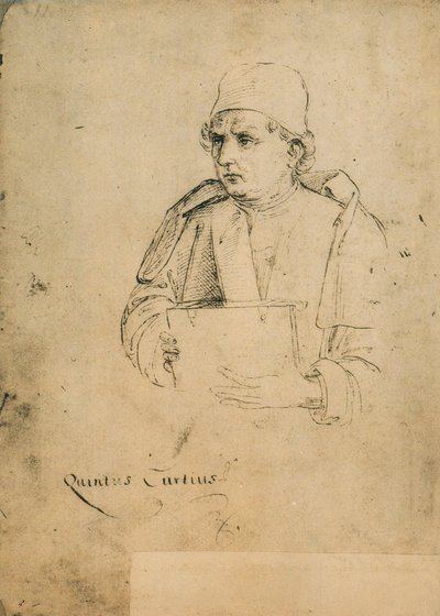 Quinto Curzio Rufo; dessin par Raphaël. Gallerie dell