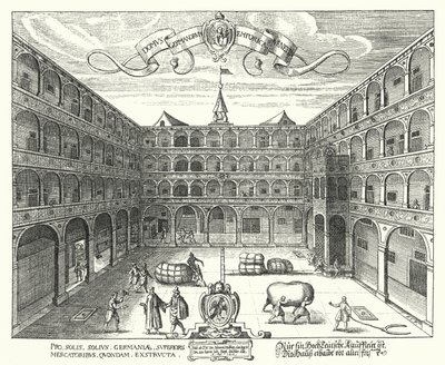 Le Fondaco dei Tedeschi, siège des marchands allemands à Venise - Raphael Custos