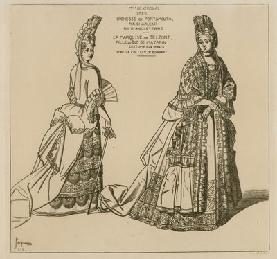 Costumes de 1694-5 - Raphael Jacquemin
