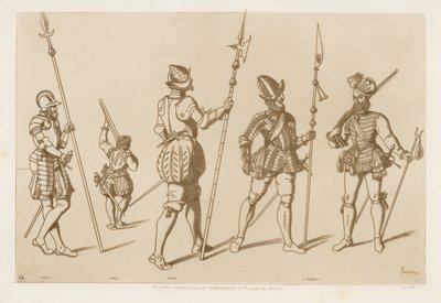 Troupes françaises et espagnoles de la seconde moitié du XVIe siècle - Raphael Jacquemin