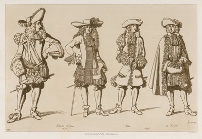 Gentilshommes français du XVIIe siècle - Raphael Jacquemin