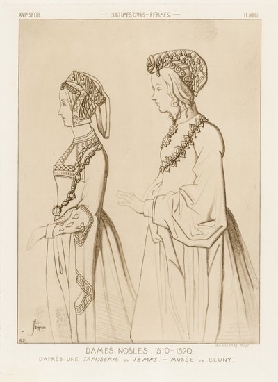 Femmes nobles, 1510-1520 - Raphael Jacquemin