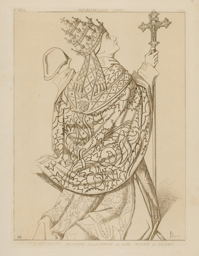 Le Pape officiant - Raphael Jacquemin